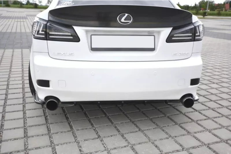 Maxton Design Heckdiffusor für Lexus IS Mk2 Hochglanz schwarz – Ansicht 1