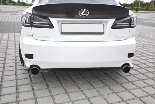Maxton Design Heckdiffusor für Lexus IS Mk2 Hochglanz schwarz – Ansicht 1
