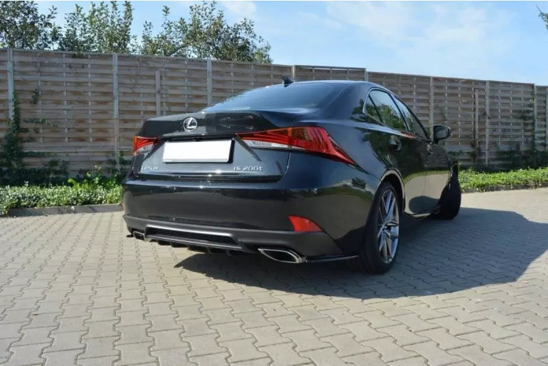 Maxton Design Heckdiffusor für Lexus IS Mk3 Facelift T Hochglanz schwarz – Ansicht 1