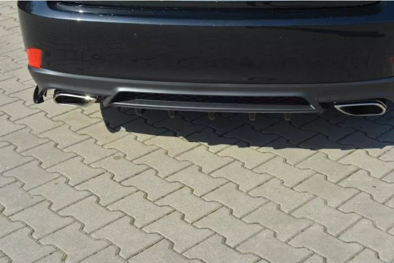 Maxton Design Heckdiffusor für Lexus IS Mk3 Facelift T Hochglanz schwarz – Ansicht 3