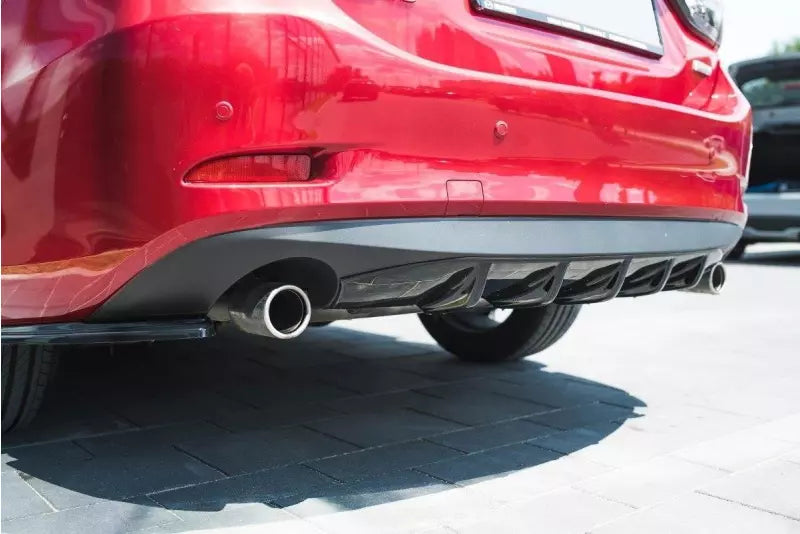 Maxton Design Heckdiffusor für Mazda 6 GJ (Mk3) Facelift Hochglanz schwarz – Ansicht 1