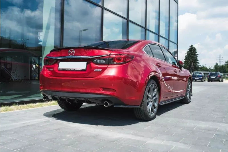Maxton Design Heckdiffusor für Mazda 6 GJ (Mk3) Facelift Hochglanz schwarz – Ansicht 2