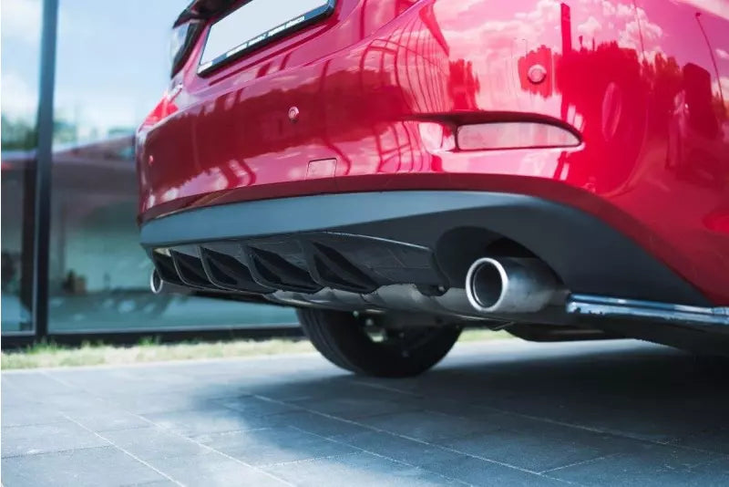 Maxton Design Heckdiffusor für Mazda 6 GJ (Mk3) Facelift Hochglanz schwarz – Ansicht 3
