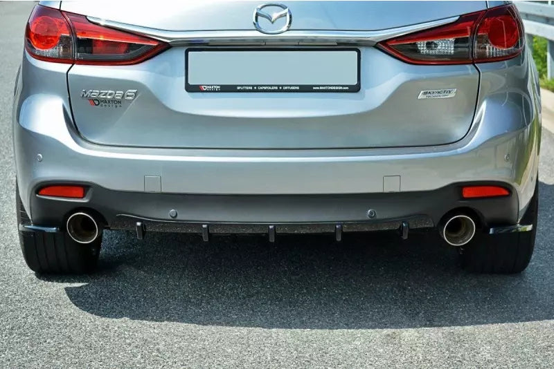 Maxton Design Heckdiffusor für Mazda 6 GJ (Mk3) Wagon Hochglanz schwarz – Ansicht 1