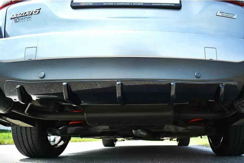 Maxton Design Heckdiffusor für Mazda 6 GJ (Mk3) Wagon Hochglanz schwarz – Ansicht 2