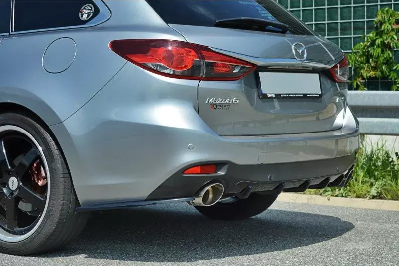 Maxton Design Heckdiffusor für Mazda 6 GJ (Mk3) Wagon Hochglanz schwarz – Ansicht 3