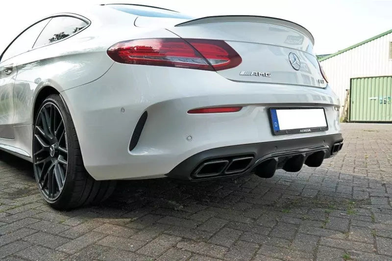 Maxton Design Heckdiffusor für Mercedes C-Klasse C205 63 AMG Coupe Hochglanz schwarz – Ansicht 1