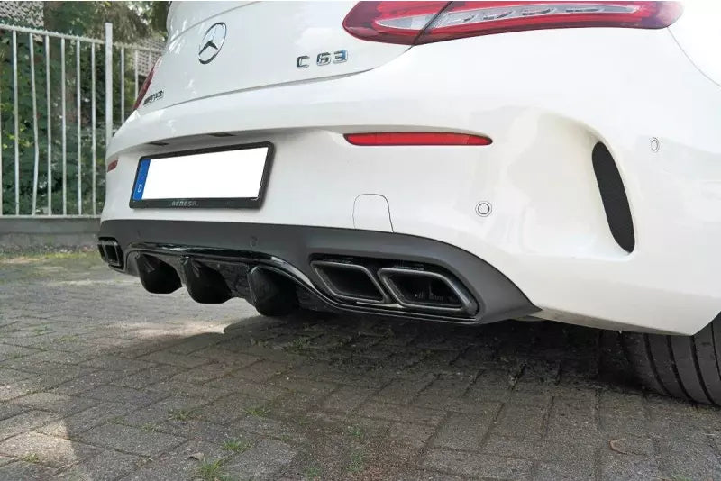 Maxton Design Heckdiffusor für Mercedes C-Klasse C205 63 AMG Coupe Hochglanz schwarz – Ansicht 2
