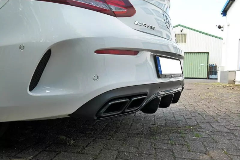 Maxton Design Heckdiffusor für Mercedes C-Klasse C205 63 AMG Coupe Hochglanz schwarz – Ansicht 3