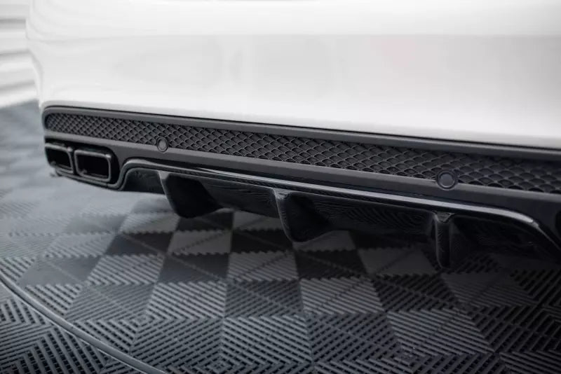 Maxton Design Heckdiffusor für Mercedes C63 AMG S205 Kombi Hochglanz schwarz – Ansicht 3