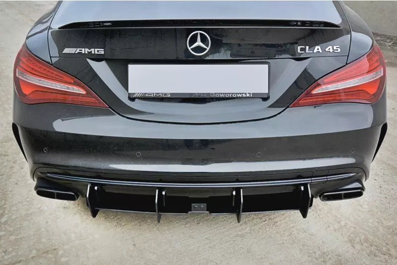 Maxton Design Street Pro Heckdiffusor V.2 für Mercedes CLA A45 AMG C117 Facelift – Ansicht 1