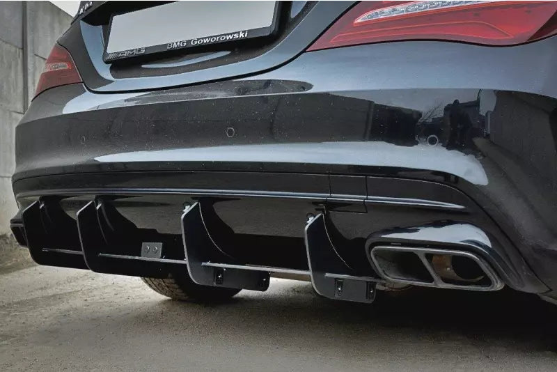 Maxton Design Street Pro Heckdiffusor V.2 für Mercedes CLA A45 AMG C117 Facelift – Ansicht 2