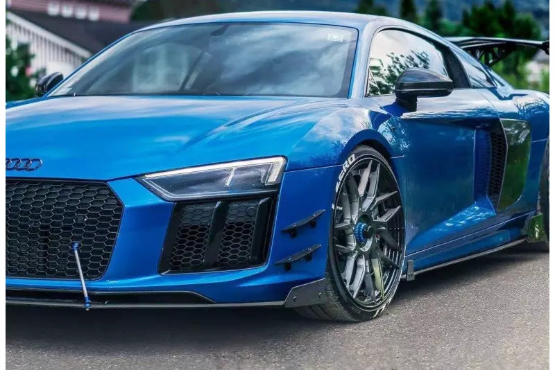 Maxton Design Street Pro Stoßstangen Flaps Wings für Audi R8 4S 2015-2018 – Ansicht 2