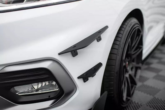 Maxton Design Street Pro Stoßstangen Flaps Wings für Ford Fiesta ST / ST-Line Mk8 – Ansicht 1