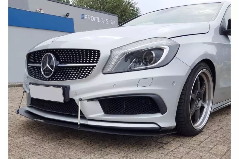 Maxton Design Street Pro Frontlippe für Mercedes A-Klasse W176 AMG-Line – Ansicht 1