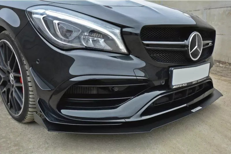 Maxton Design Street Pro Frontlippe für Mercedes CLA A45 AMG C117 FL – Ansicht 1