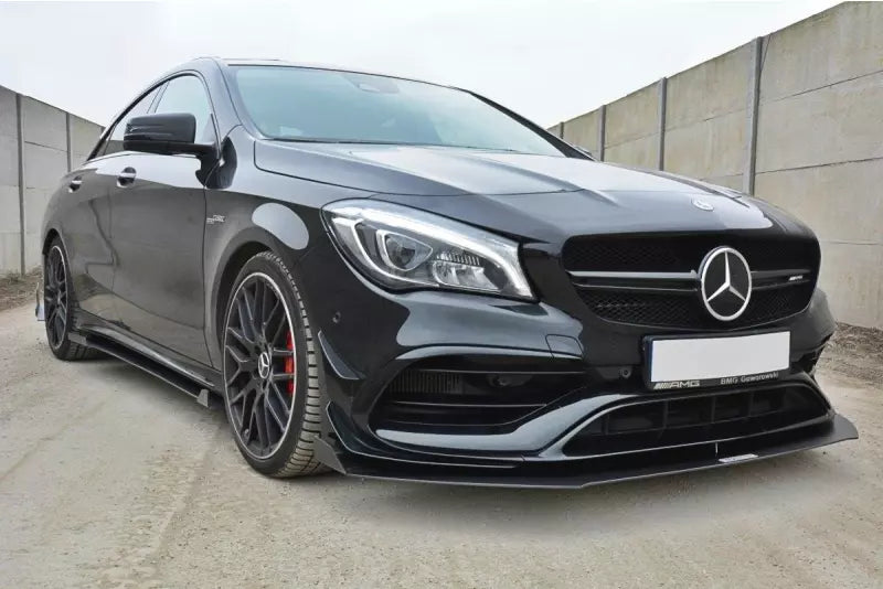 Maxton Design Street Pro Frontlippe für Mercedes CLA A45 AMG C117 FL – Ansicht 2