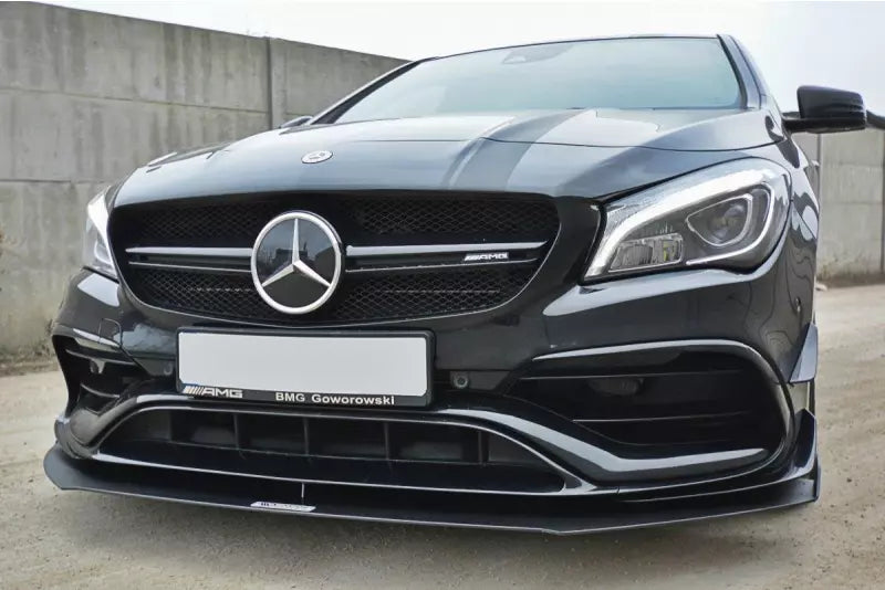 Maxton Design Street Pro Frontlippe für Mercedes CLA A45 AMG C117 FL – Ansicht 4