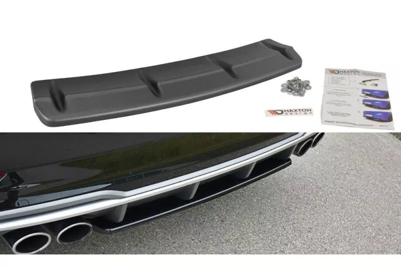 Maxton Design Heckdiffusor für Audi S3 8V Facelift Hatchback / Sportback / Limousine Carbon Look – Ansicht 1