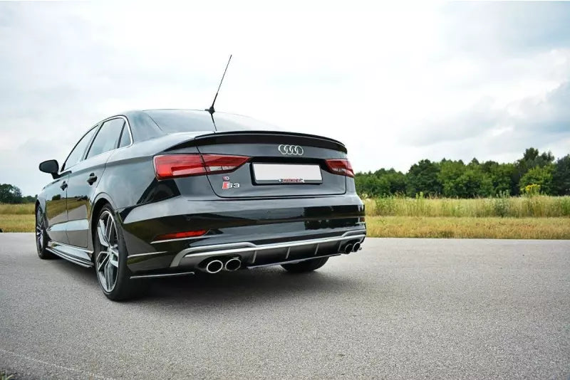 Maxton Design Heckdiffusor für Audi S3 8V Facelift Hatchback / Sportback / Limousine Carbon Look – Ansicht 2