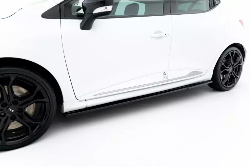 Maxton Design Seitenschweller (Paar) für Renault Clio 4 RS Hochglanz schwarz – Ansicht 1