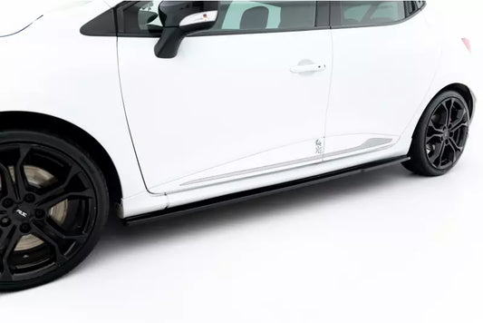 Maxton Design Seitenschweller (Paar) für Renault Clio 4 RS Hochglanz schwarz – Ansicht 1