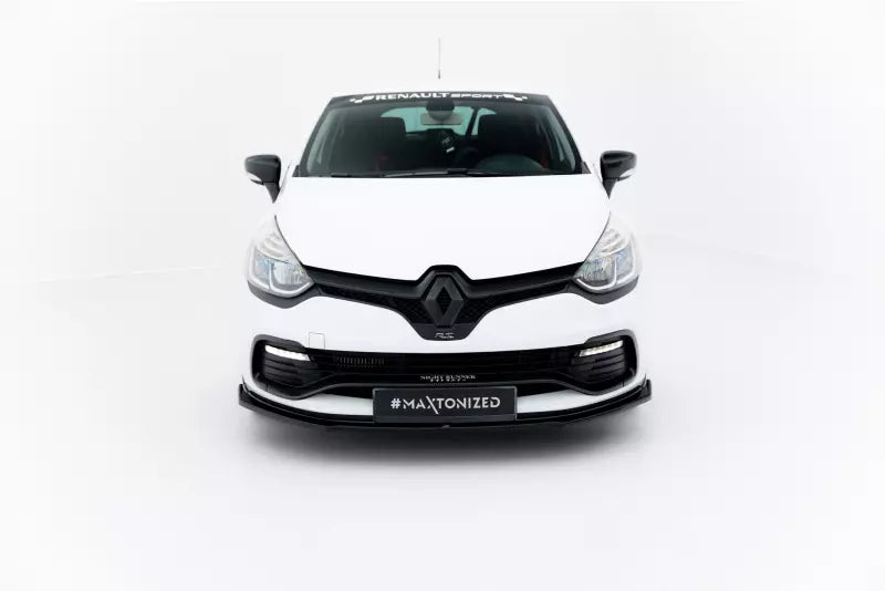 Maxton Design Frontlippe für Renault Clio 4 RS Hochglanz schwarz – Ansicht 4