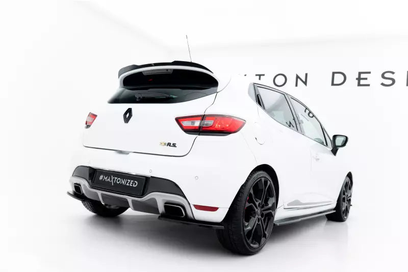 Maxton Design Heckspoiler Lippe für Renault Clio 4 RS Hochglanz schwarz – Ansicht 2