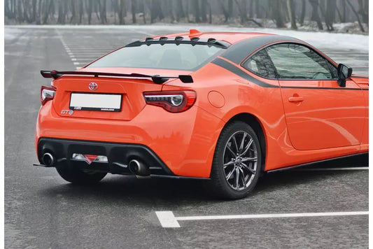 Maxton Design Diffusor Flaps V.1 für Toyota GT86 Facelift Hochglanz schwarz – Ansicht 1