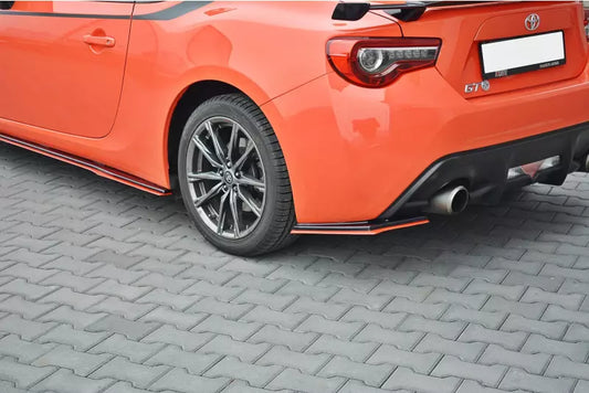 Maxton Design Diffusor Flaps V.2 für Toyota GT86 Facelift Hochglanz schwarz – Ansicht 1