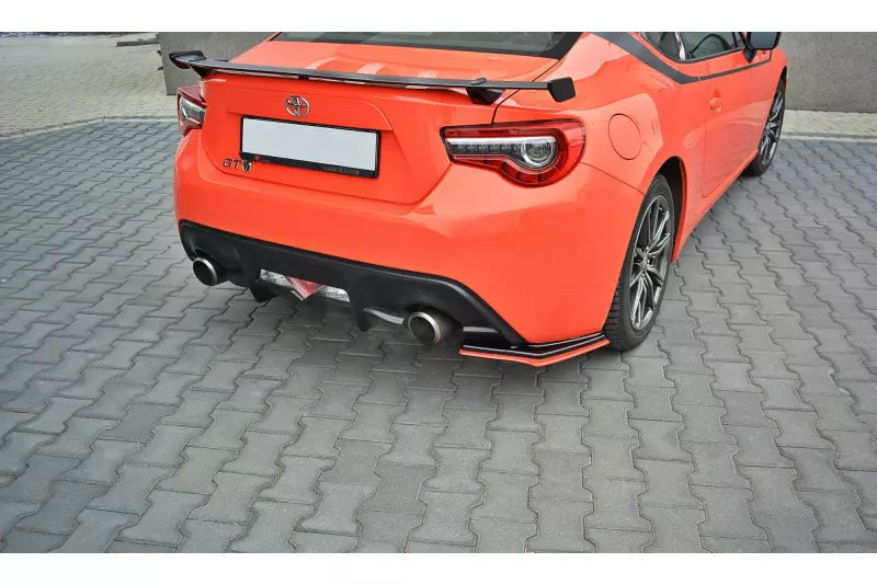 Maxton Design Diffusor Flaps V.2 für Toyota GT86 Facelift Hochglanz schwarz – Ansicht 3