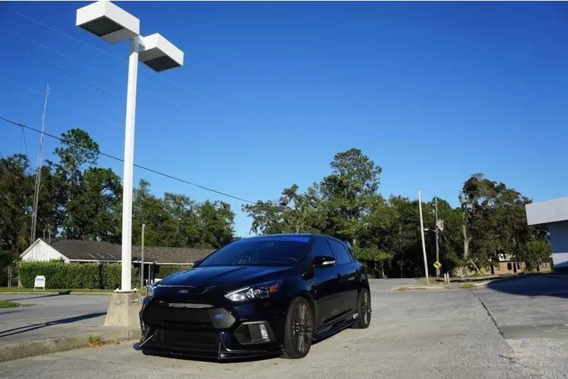 Maxton Design Street Pro Frontlippe für Ford Focus RS Mk3 Hochglanz schwarz – Ansicht 2