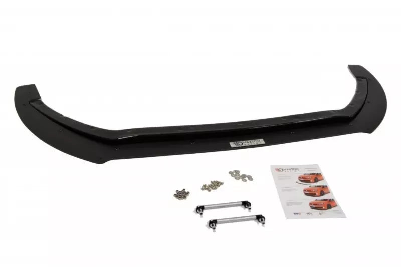 Maxton Design Street Pro Frontlippe für Ford Focus RS Mk3 Hochglanz schwarz – Ansicht 3