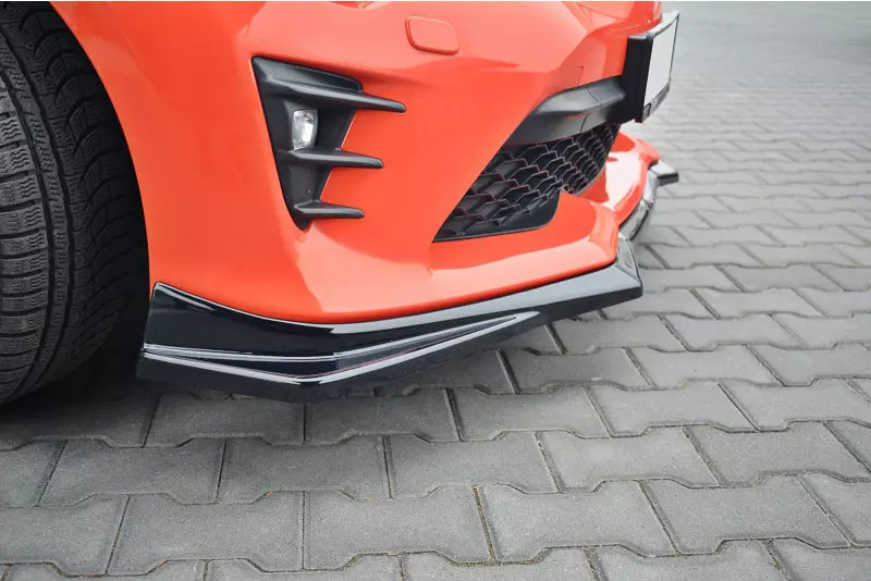 Maxton Design Frontlippe V.2 für Toyota GT86 Facelift Hochglanz schwarz – Ansicht 3