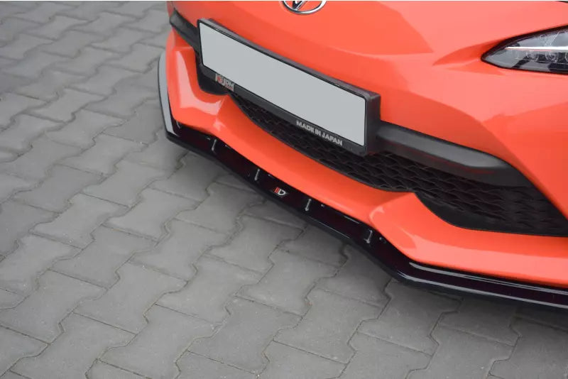 Maxton Design Frontlippe V.3 für Toyota GT86 Facelift Hochglanz schwarz – Ansicht 3