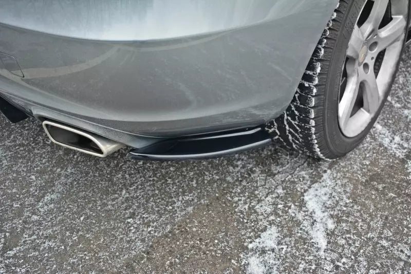 Maxton Design Diffusor Flaps V.1 für Mercedes SLK R172 Hochglanz schwarz – Ansicht 1