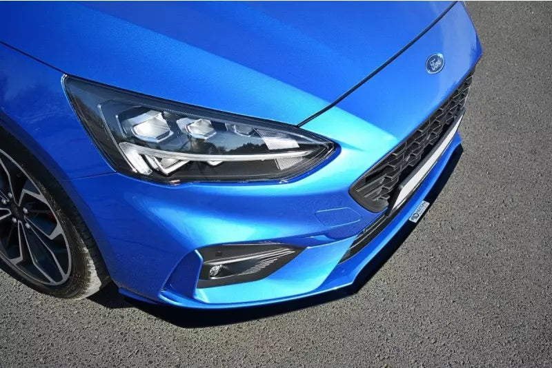 Maxton Design Street Pro Frontlippe für Ford Focus ST-Line Mk4 Hochglanz schwarz – Ansicht 3