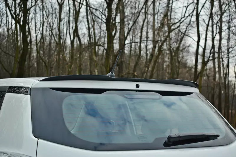 Maxton Design Heckspoiler Lippe für Ssangyong Tivoli Hochglanz schwarz – Ansicht 1
