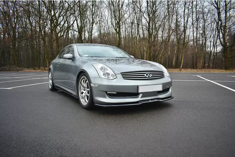 Maxton Design Frontlippe V.1 für Infinity G35 Coupe Hochglanz schwarz – Ansicht 1