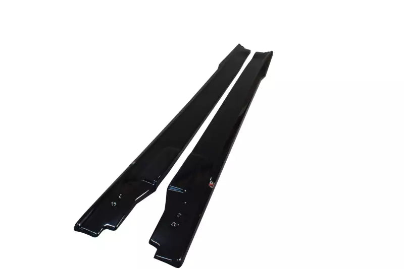 Maxton Design Seitenschweller (Paar) für Infinity G35 Coupe Hochglanz schwarz – Ansicht 4