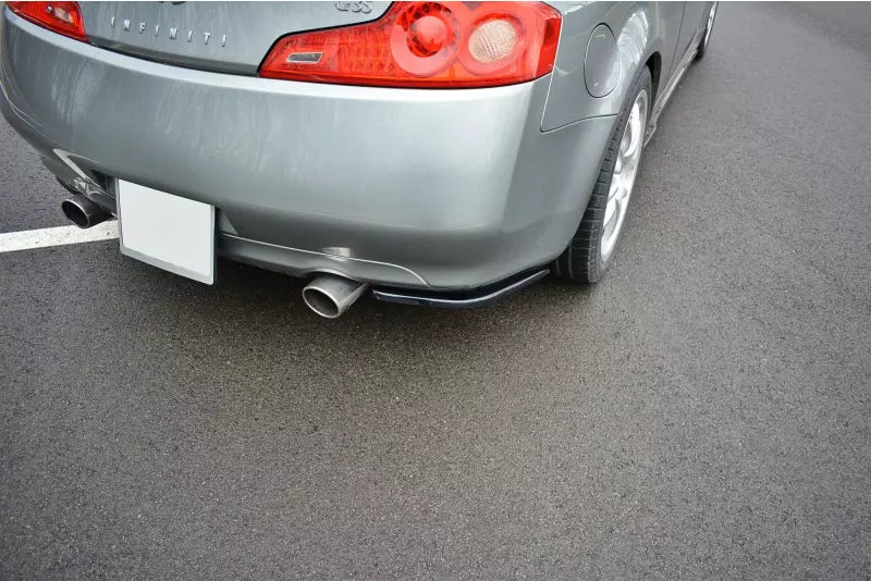 Maxton Design Diffusor Flaps für Infinity G35 Coupe Hochglanz schwarz – Ansicht 1