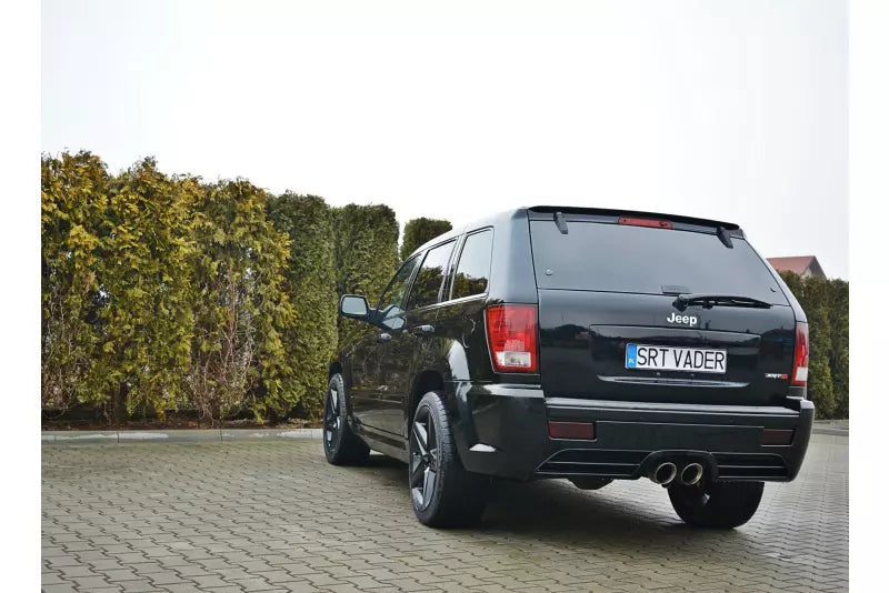 Maxton Design Heckspoiler Lippe für Jeep Grand Cherokee (WK) STR8 Schwarz Hochglanz – Ansicht 4