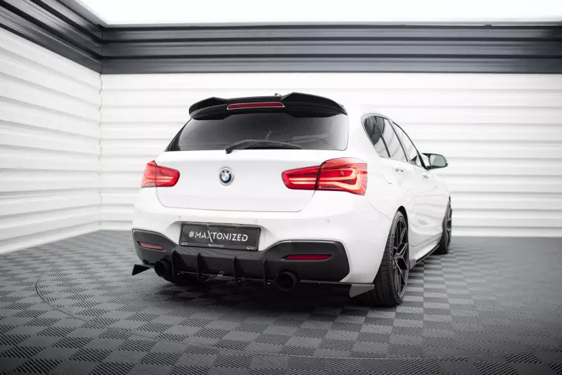 Maxton Design Street Pro Heckdiffusor V.1 für BMW 1er F20 / F21 M Power Facelift – Ansicht 1