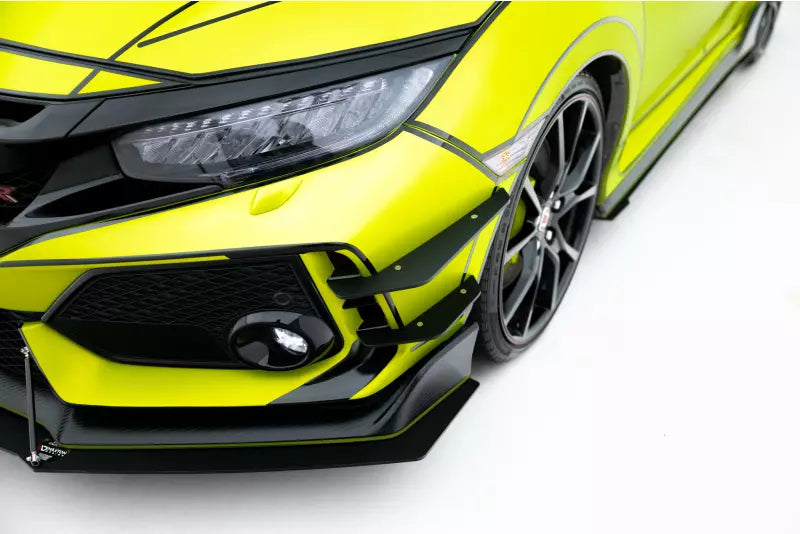 Maxton Design Street Pro Stoßstangen Flaps Wings für Honda Civic Type-R (FK8) – Ansicht 1