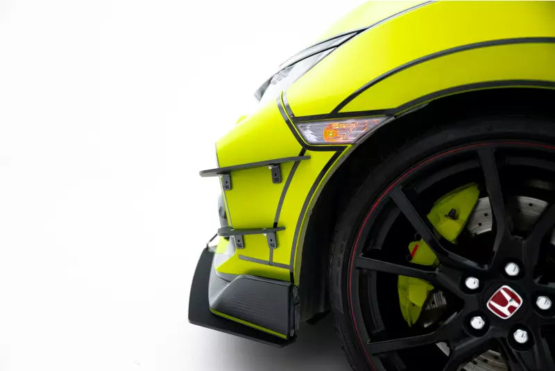 Maxton Design Street Pro Stoßstangen Flaps Wings für Honda Civic Type-R (FK8) – Ansicht 2
