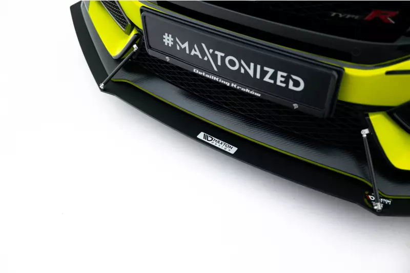 Maxton Design Street Pro Frontlippe für Honda Civic Type-R (FK8) – Ansicht 2