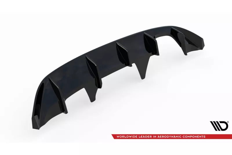 Maxton Design Heckdiffusor für Ford Fiesta ST Mk8 Hochglanz schwarz – Ansicht 4