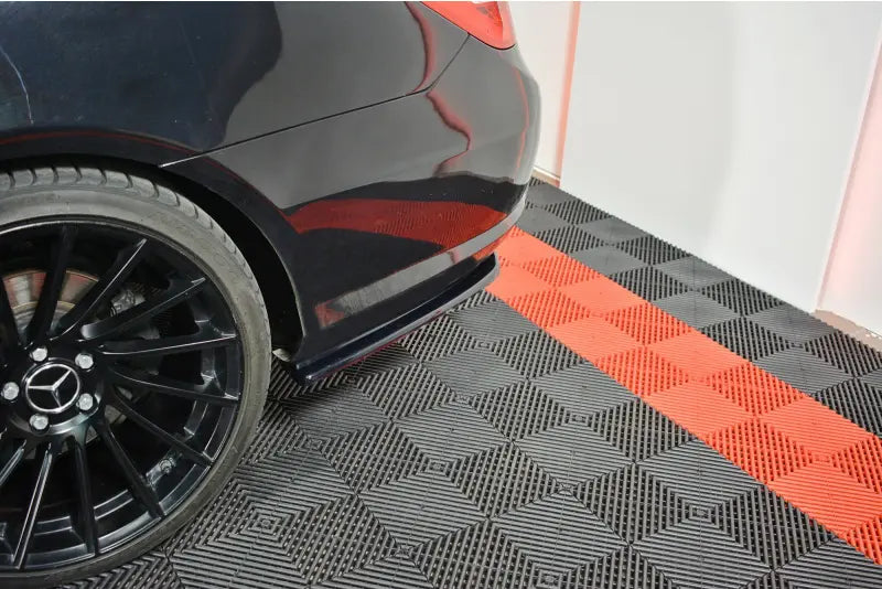 Maxton Design Diffusor Flaps für Mercedes E-Klasse W207 / C207 Coupe AMG-Line Hochglanz schwarz – Ansicht 1