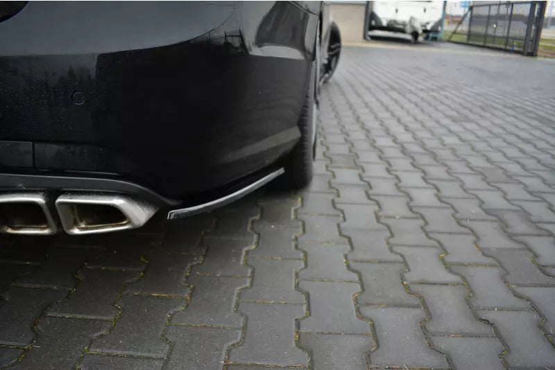 Maxton Design Diffusor Flaps für Mercedes E63 AMG W212 Hochglanz schwarz – Ansicht 3