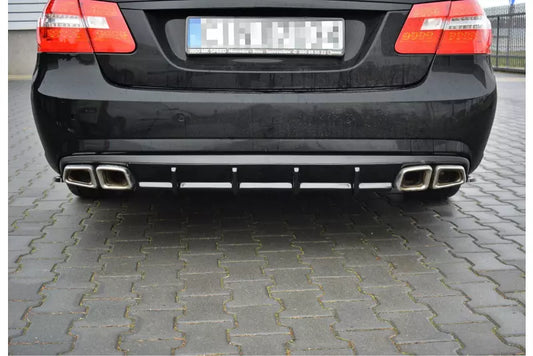 Maxton Design Heckdiffusor für Mercedes E63 AMG W212 Hochglanz schwarz – Ansicht 1